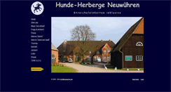 Desktop Screenshot of hundeherberge.neuwuehren.de