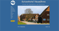 Desktop Screenshot of katzenhotel.neuwuehren.de